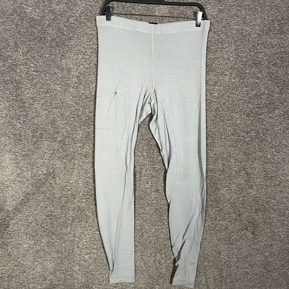 Arc'teryx Mens Medium Gray‎ Thermal Base Layer Pants READ